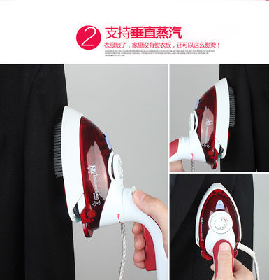 Erleben Sie ein reibungsloses Bügeln überall mit LM-688 Travel Steam Iron 800W Electric