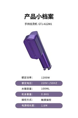 LM-2401 Handheld Garment Steamer mit EMC-Zertifizierung und Anti-Dry Burning